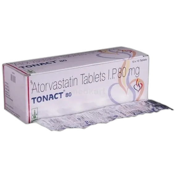 tonact 80mg tablet 10's